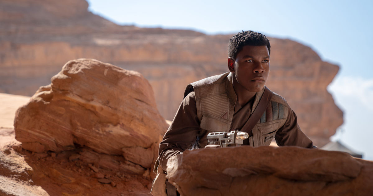 John Boyega is Finn in STAR WARS: RISE OF SKYWALKER