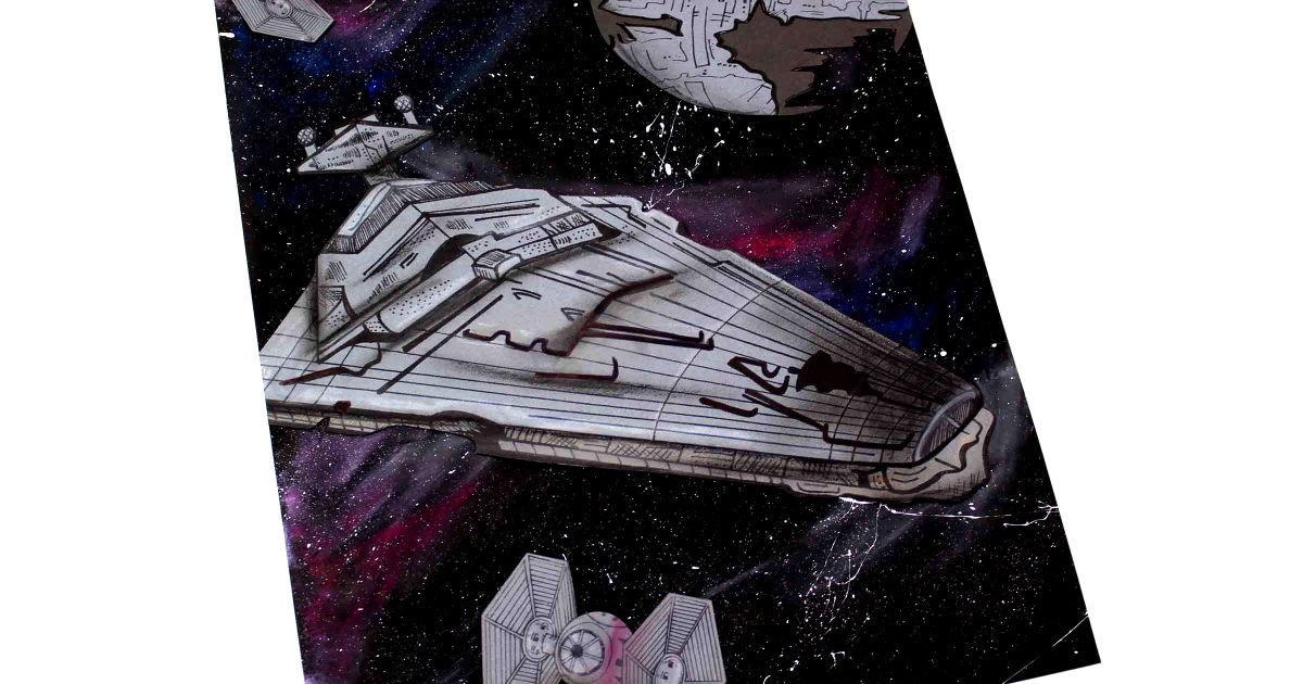 feature star destroyer galaxy craft