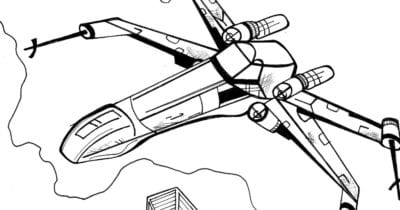 feature x-wing coloring page