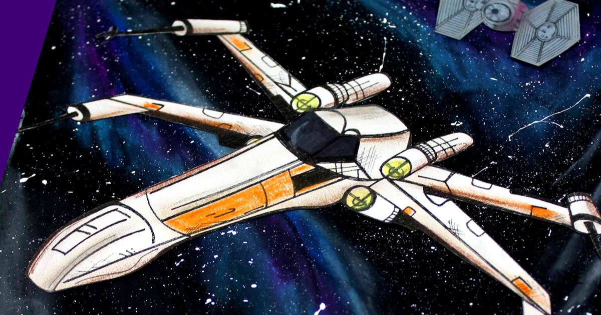 feature x-wing galaxy craft