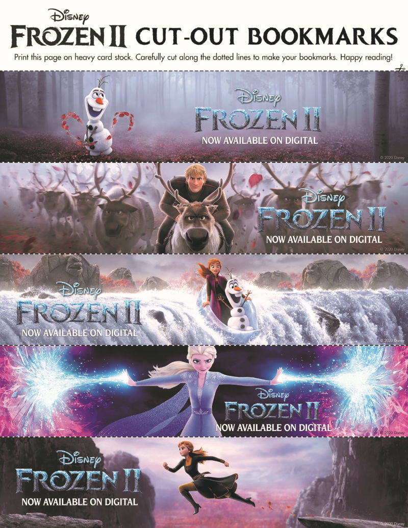 full frozen bookmarks