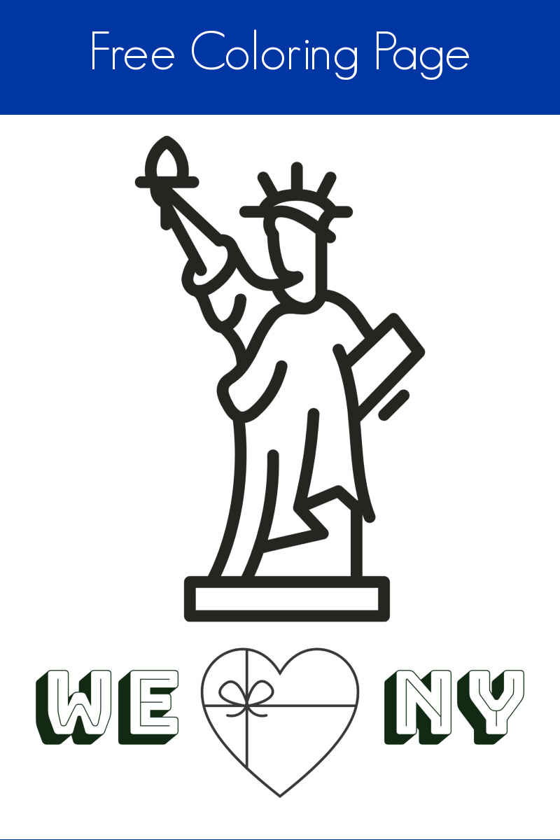 pin we love new york coloring page