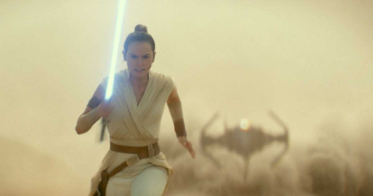 Rey (Daisy Ridley) in STAR WARS: EPISODE IX