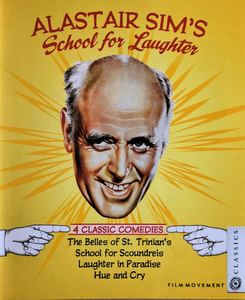 Hilarious British Comedy Blu-ray Set featuring 4 Alastair Sim movies #BritishComedy #AlastairSim #ClassicComedy