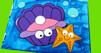 feature clam and starfish craft