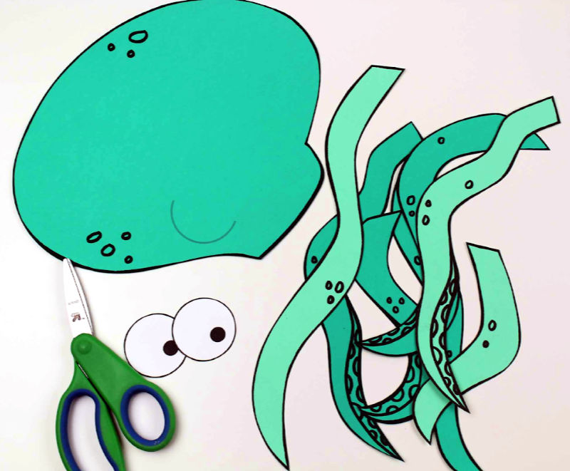 Printable Octopus Craft for Kids Mama Likes This