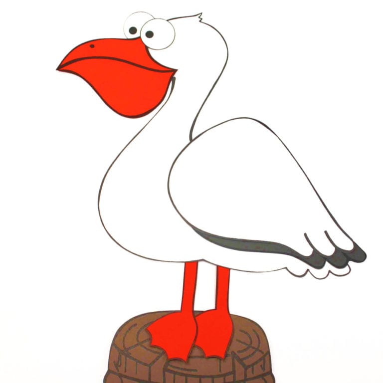 Free Printable Pelican Paper Craft for Kids Mama Likes This