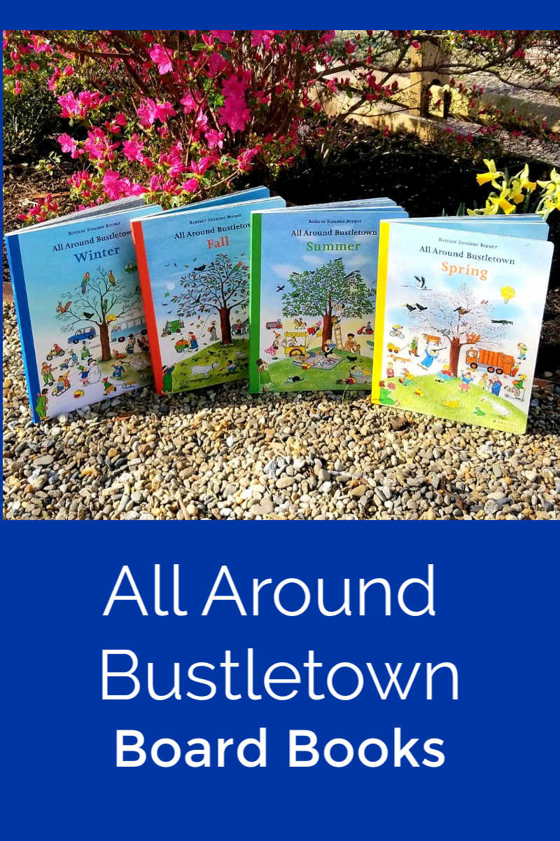 All Around Bustletown Board Books #BoardBooks