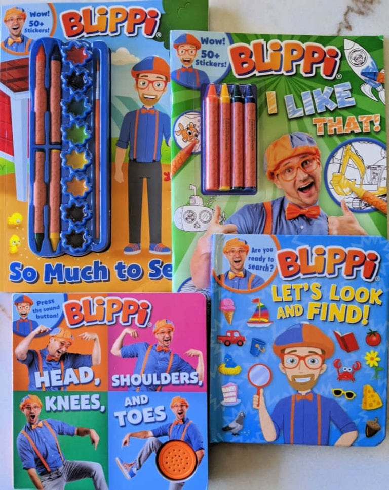 Blippi Activity Sheets