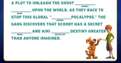 feature scooby doo mad libs