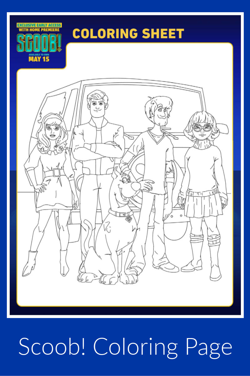 Free Printable. Scoob Characters Coloring Page #Scoob #ScoobyDoo #Shaggy