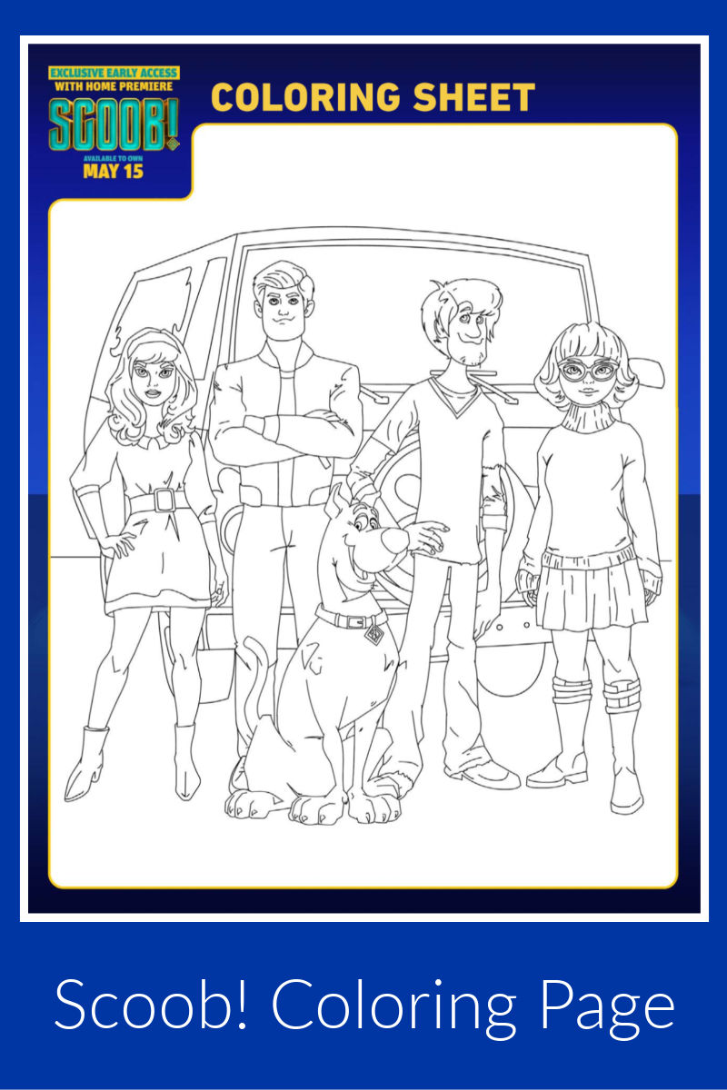 Free Printable. Scoob Characters Coloring Page - Mama Likes This