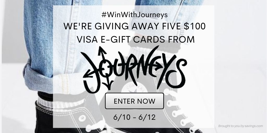 Journeys Gift Card Giveaway
