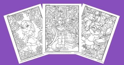 feature honeypot coloring pages