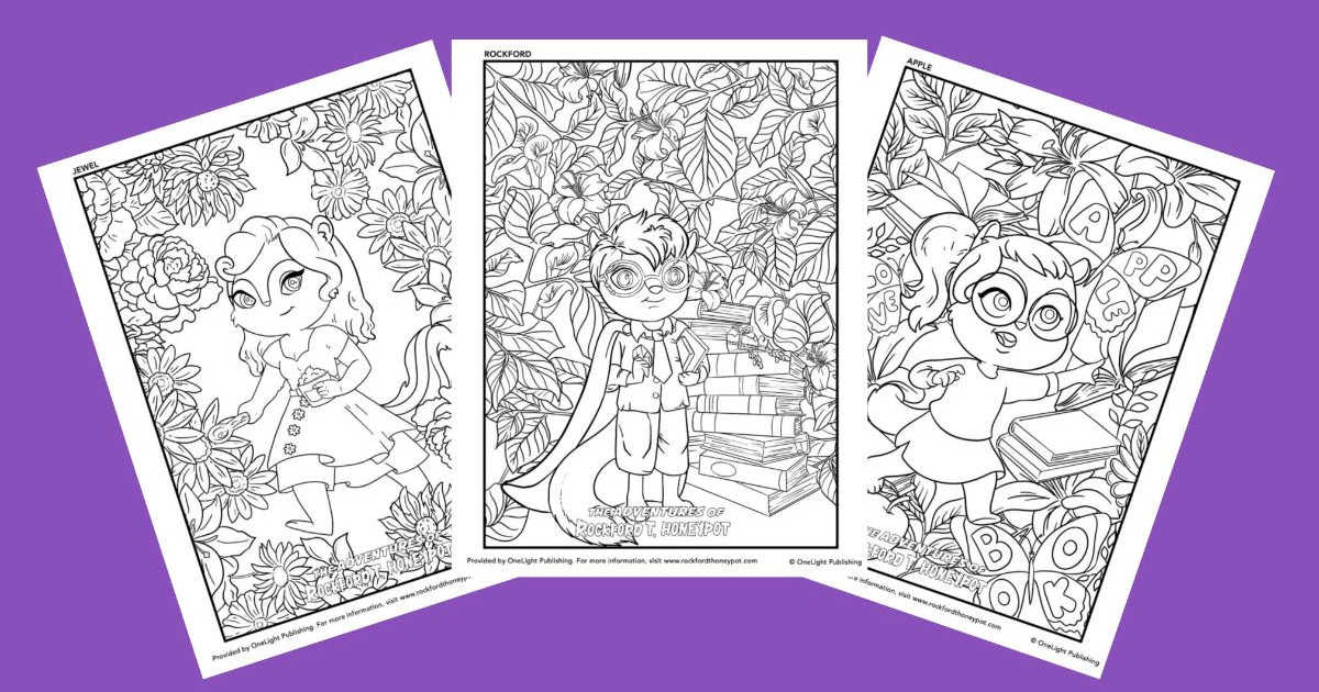 feature honeypot coloring pages