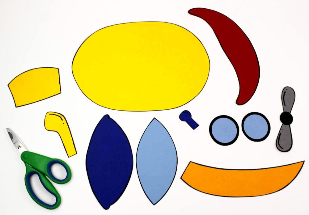 Download Yellow Submarine Craft With Free Template Mama Likes This