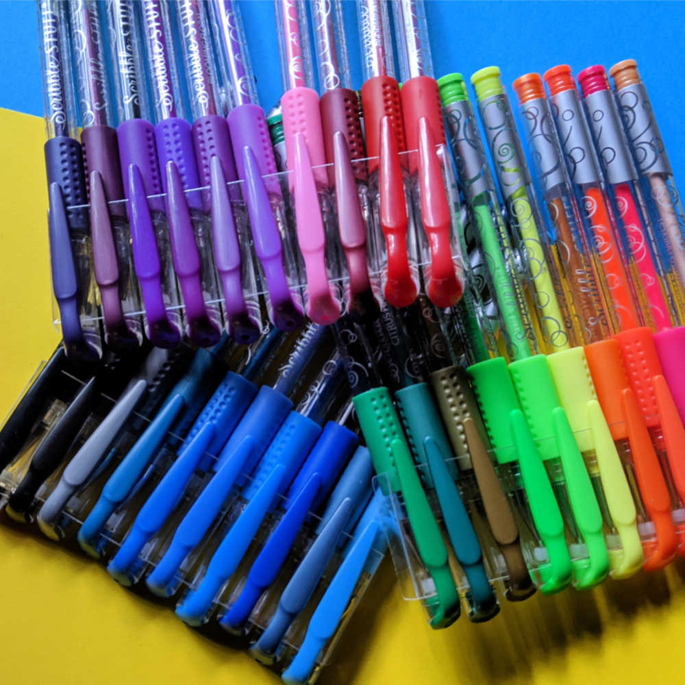 scented gel pens