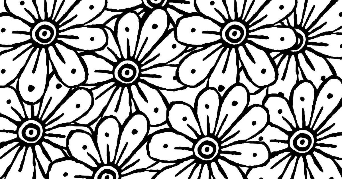 day of the dead coloring pages flowers