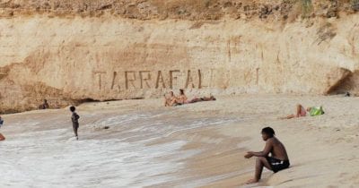 beach scene in djon africa