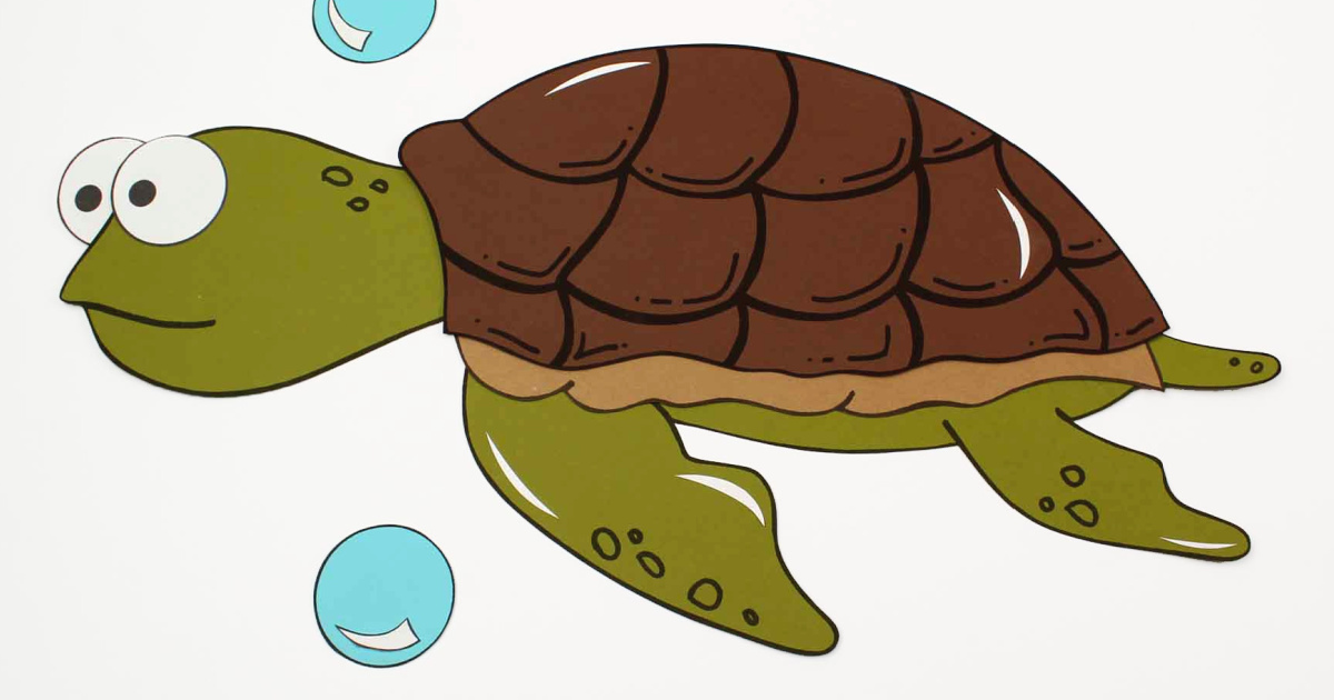 turtle template cut out