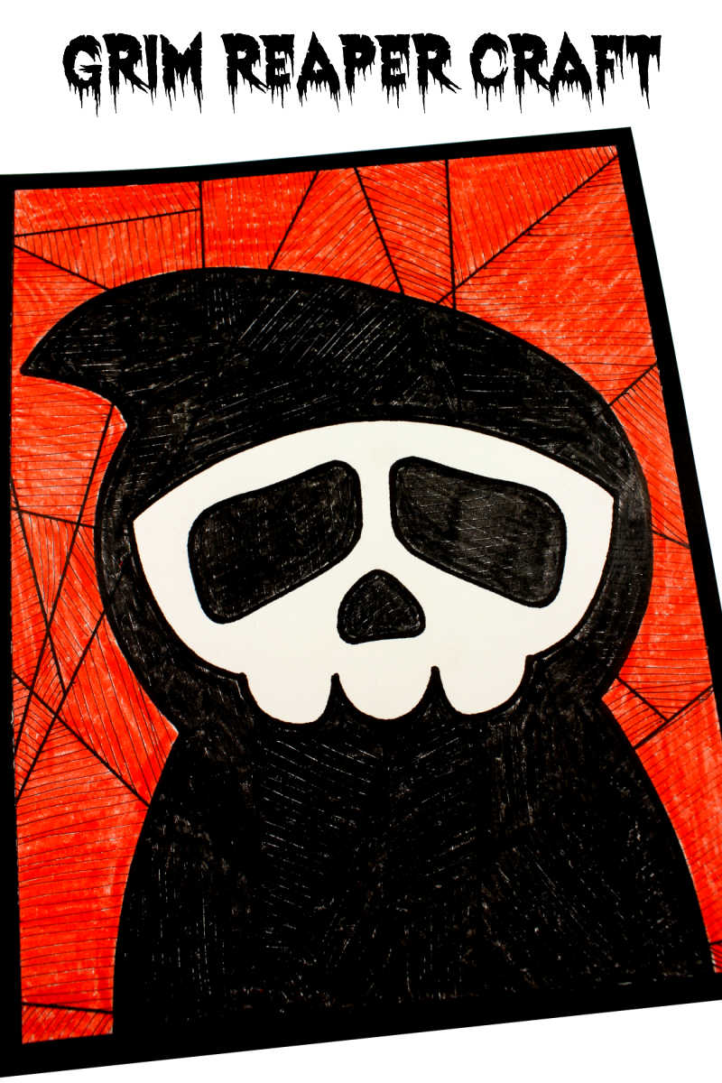 Grim Reaper Craft for Halloween