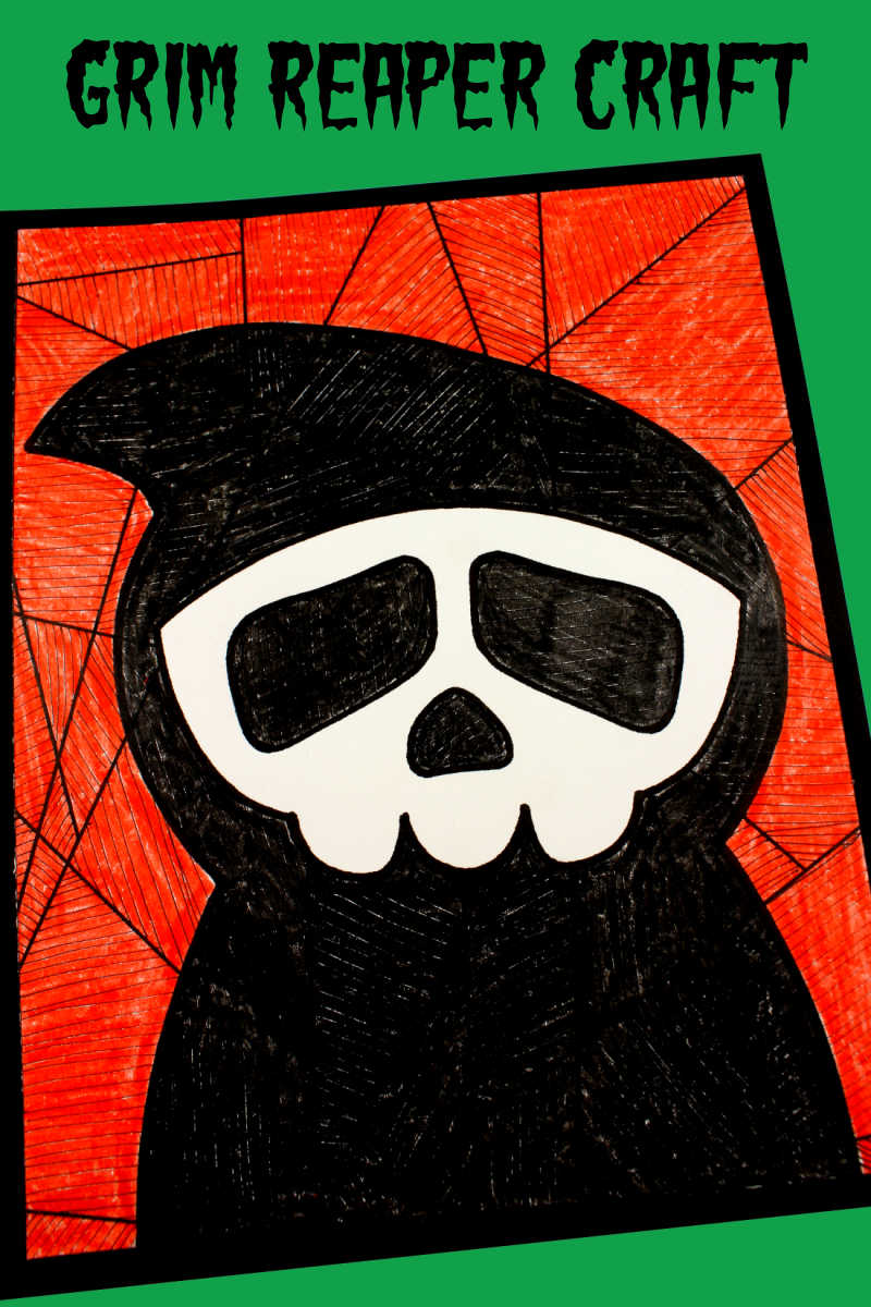 Grim Reaper Craft for Halloween