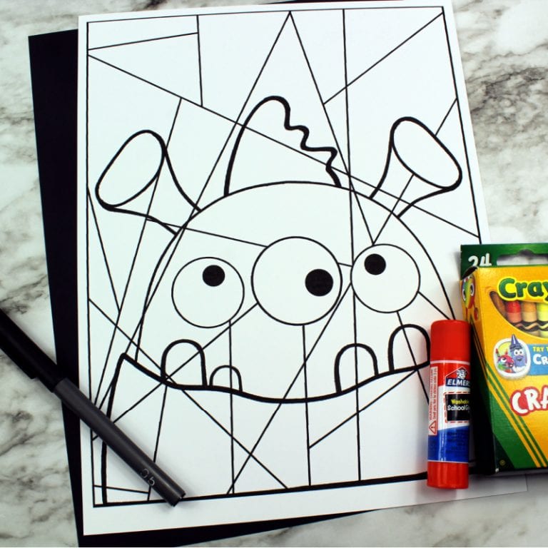 Free Printable Alien Craft for Kids - Mama Likes This