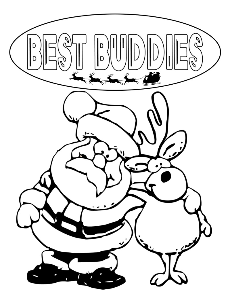 rudolph coloring pages printable