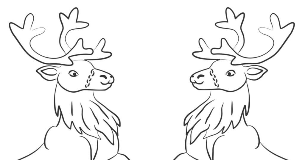 Free Printable Reindeer Games Coloring Page - Mama Likes This