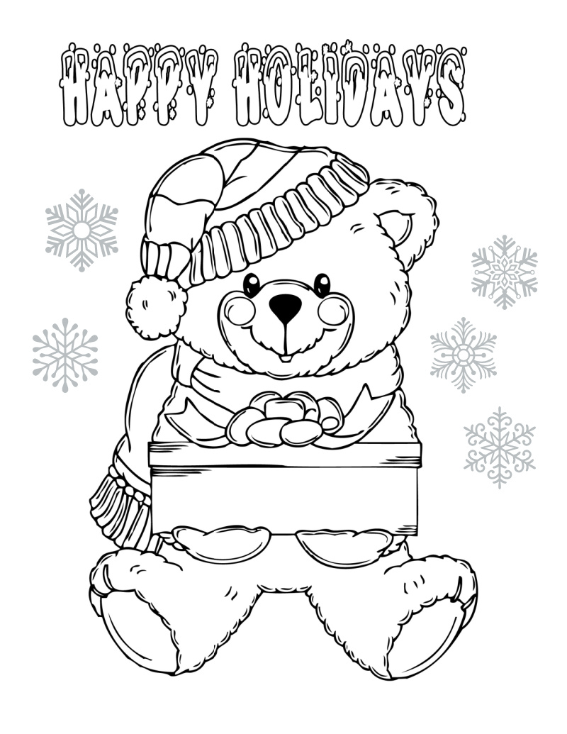 54 Collections Printable Coloring Pages Bear Best