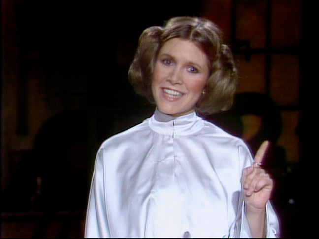 carrie fisher on snl