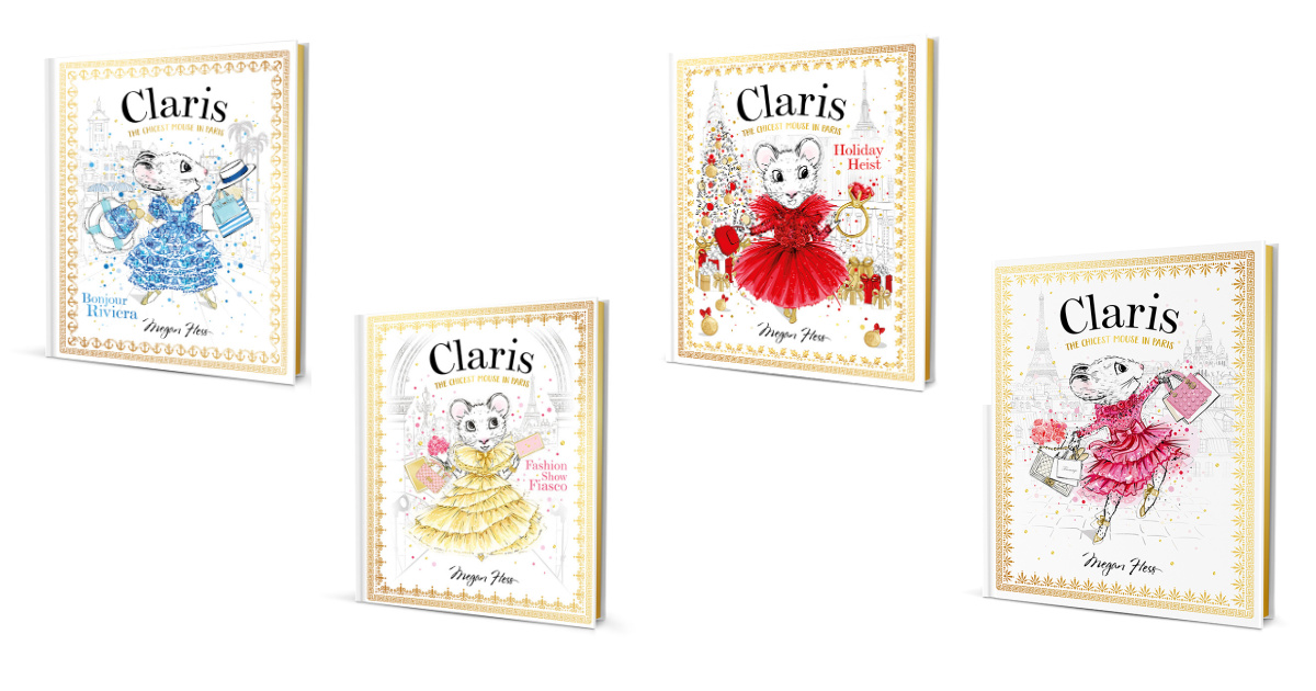 Claris The Chicest Mouse in Paris Colouring Set