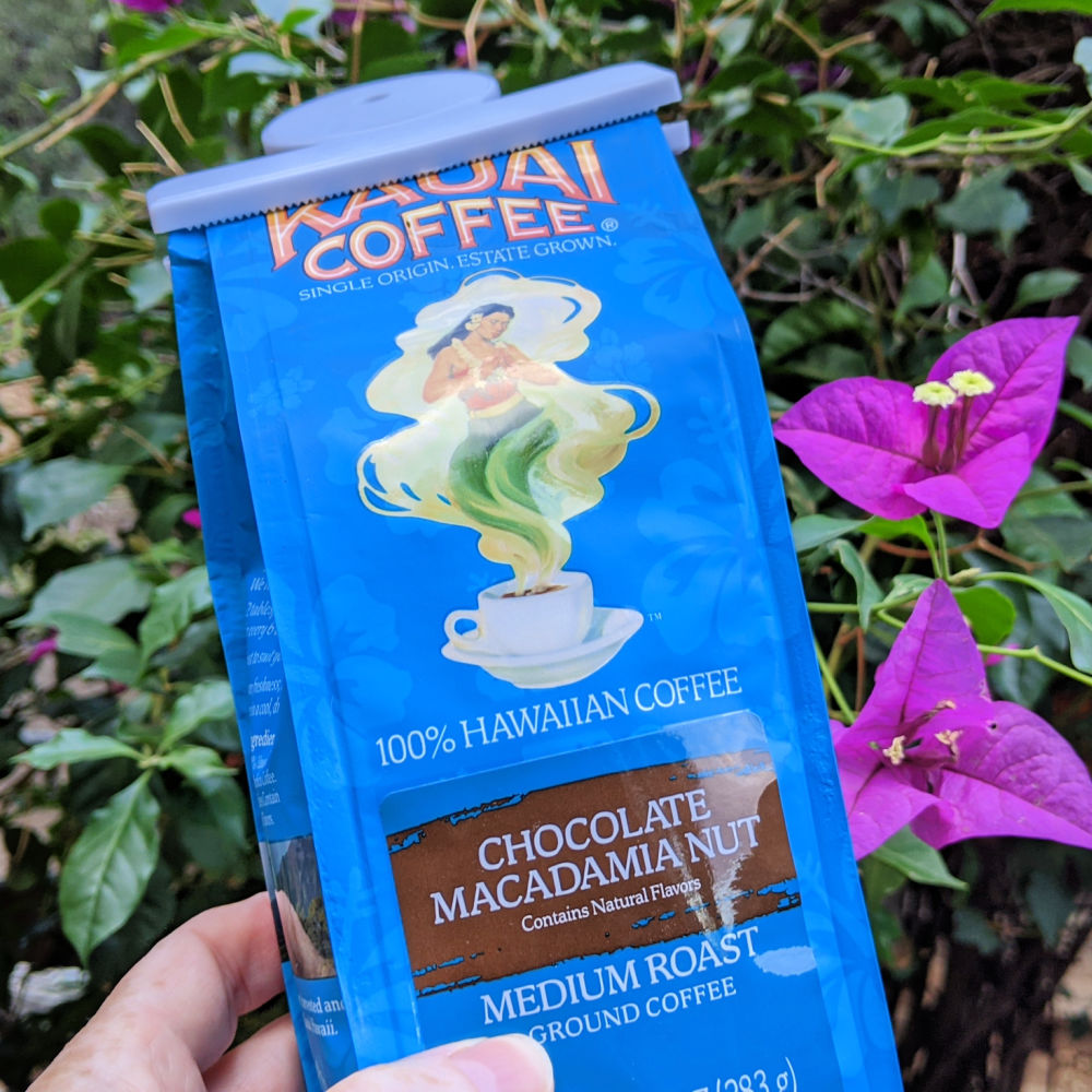 chocolate macadamia nut kauai coffee