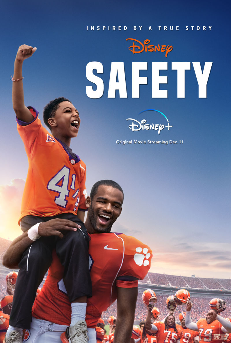 Be sure to watch the new Safety movie on Disney+, so that you can be inspired and uplifted by this film that is based on a true story. 