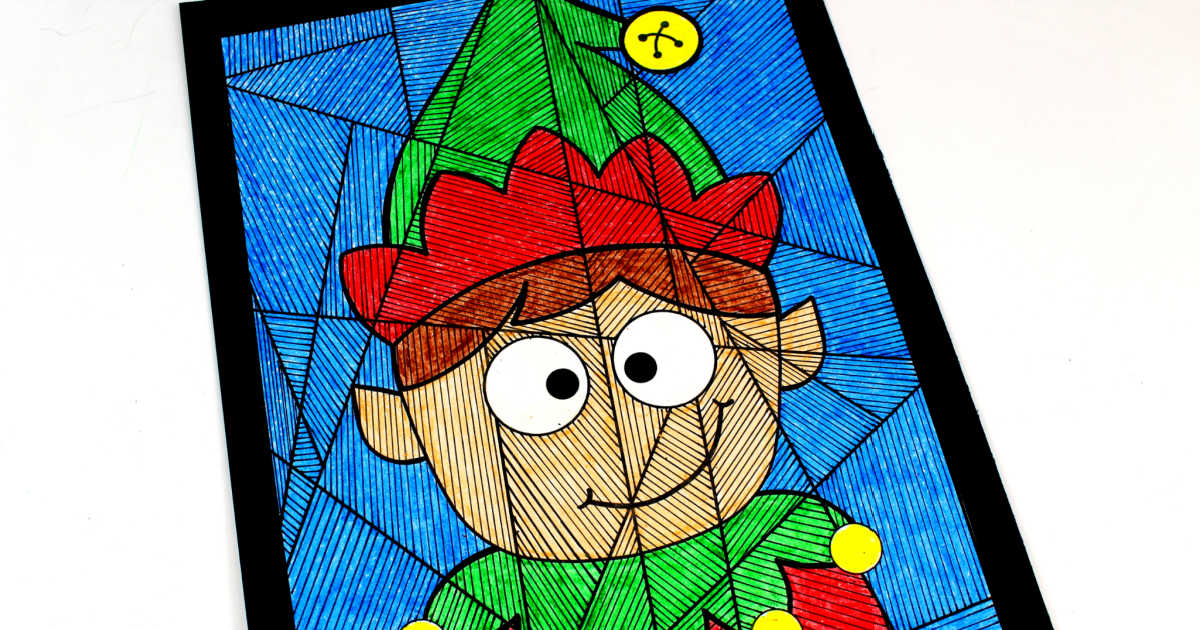 Free Printable Boy Elf Coloring Page - Mama Likes This