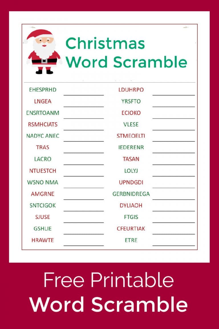 christmas-word-scramble-free-printable