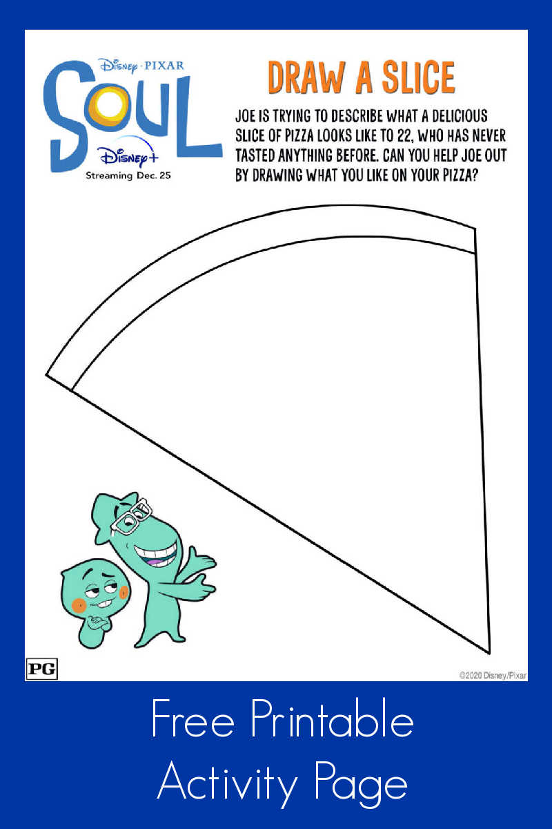 Free Printable Disney Pixar Soul Coloring Page Pizza Mama Likes This