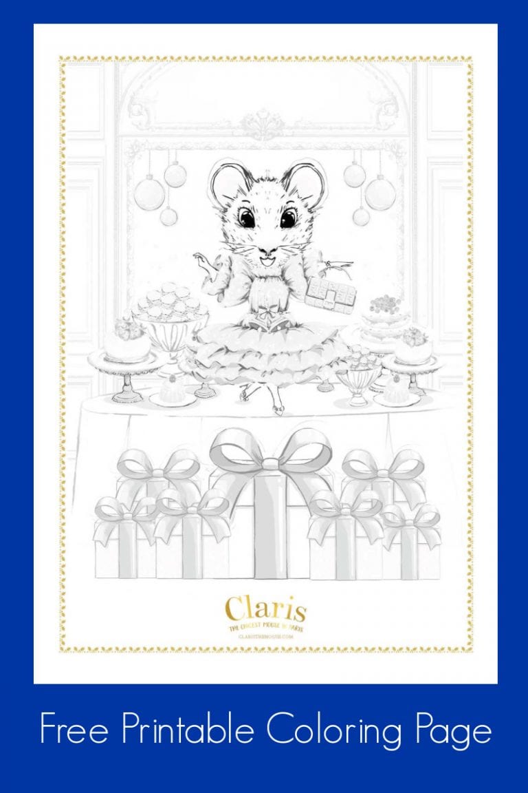 Free Printable Mouse Party Coloring Page | Mama Likes This