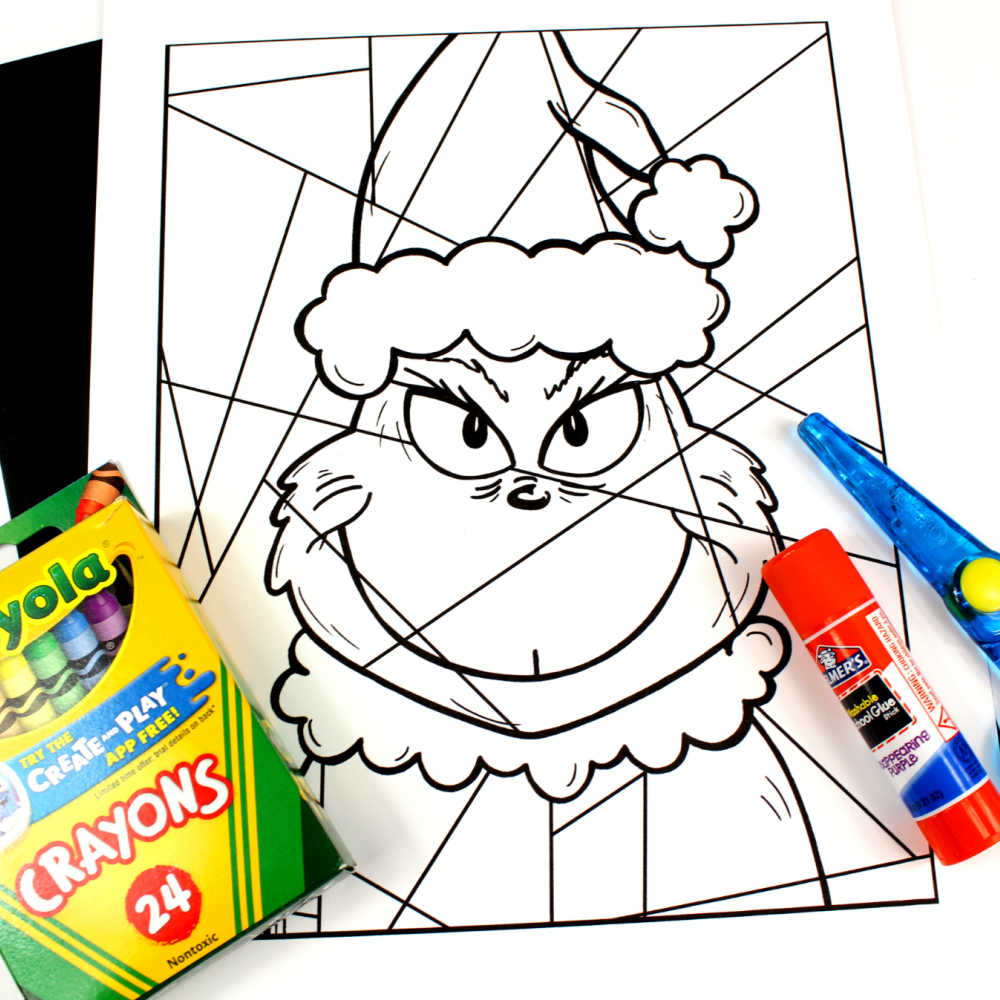 the grinch line study supplies