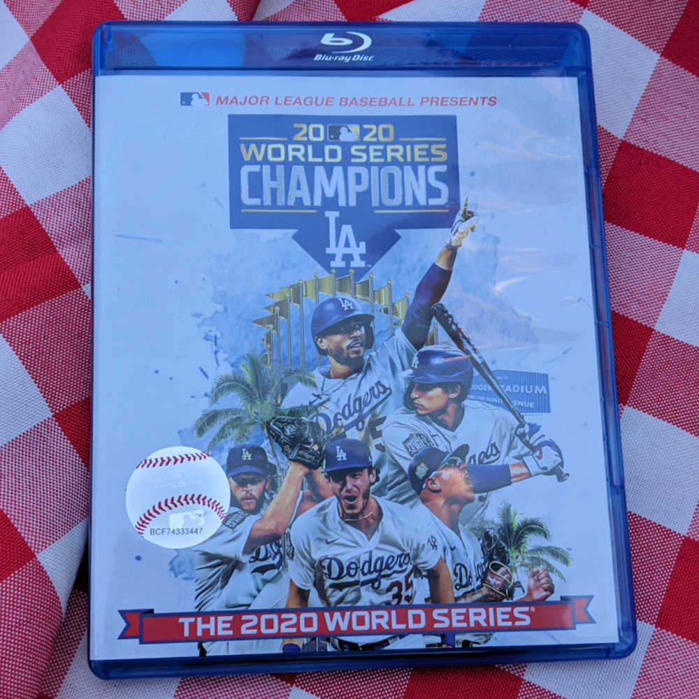 2020 World Series Champions: Los Angeles Dodgers - Blu-ray/DVD