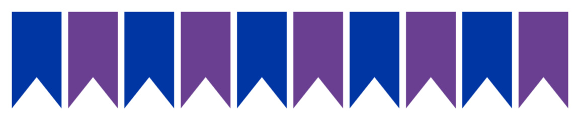 blue purple banner