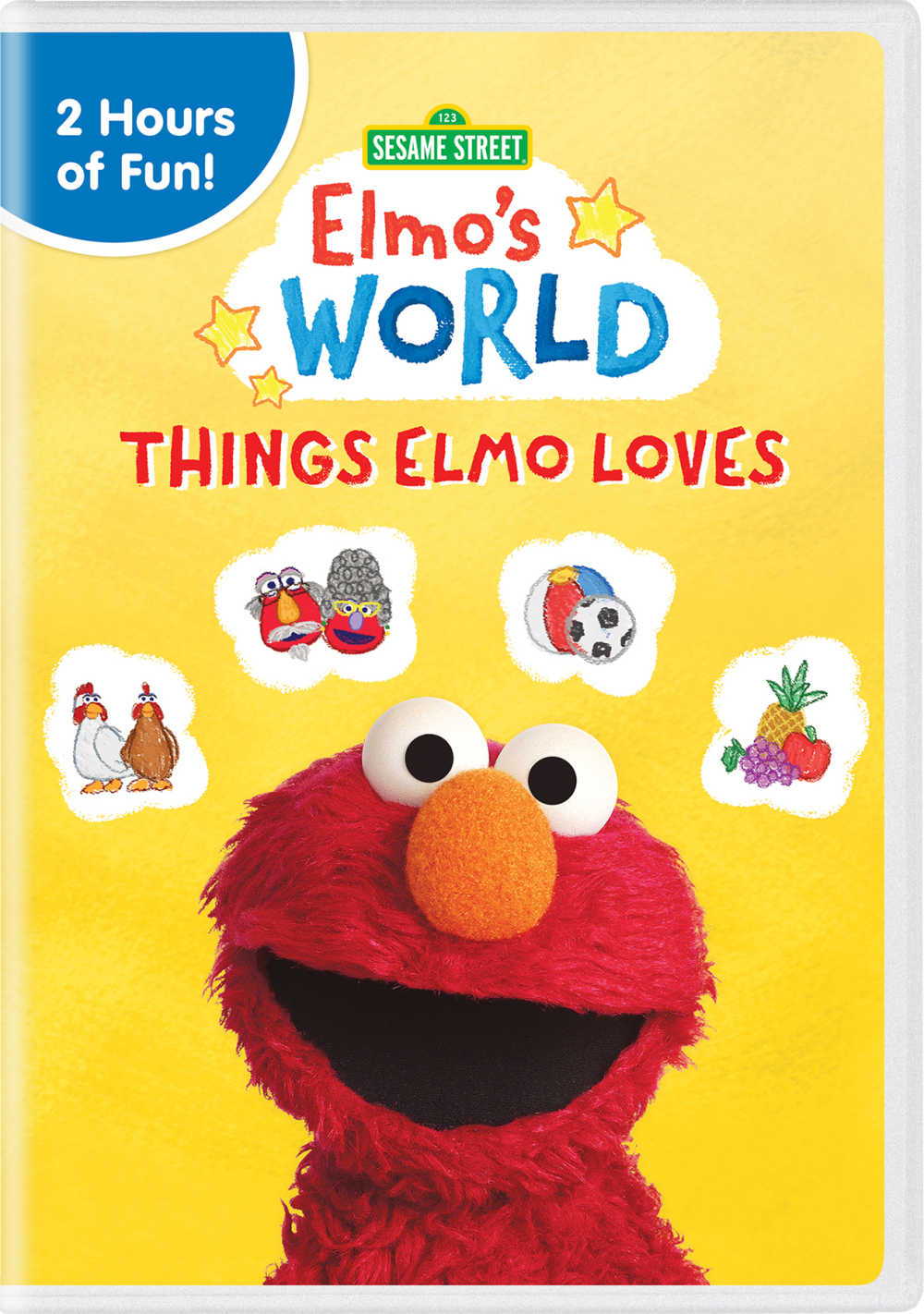 Kids can have fun learning all about the things Elmo loves, when they watch the new Sesame Street Elmo's World DVD from Shout! Kids.