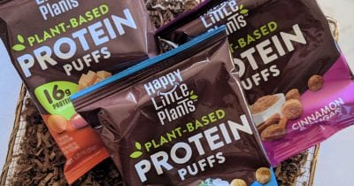 feature happy little plants protein puffs