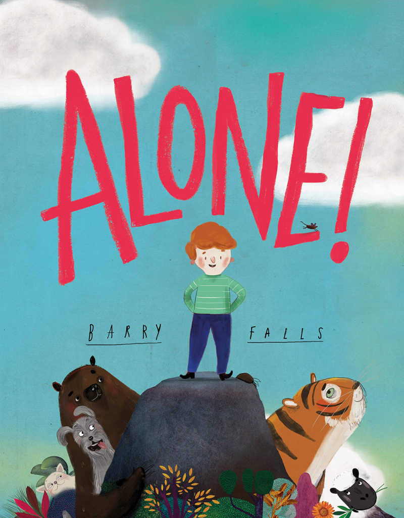 childrens book - alone by barry falls.