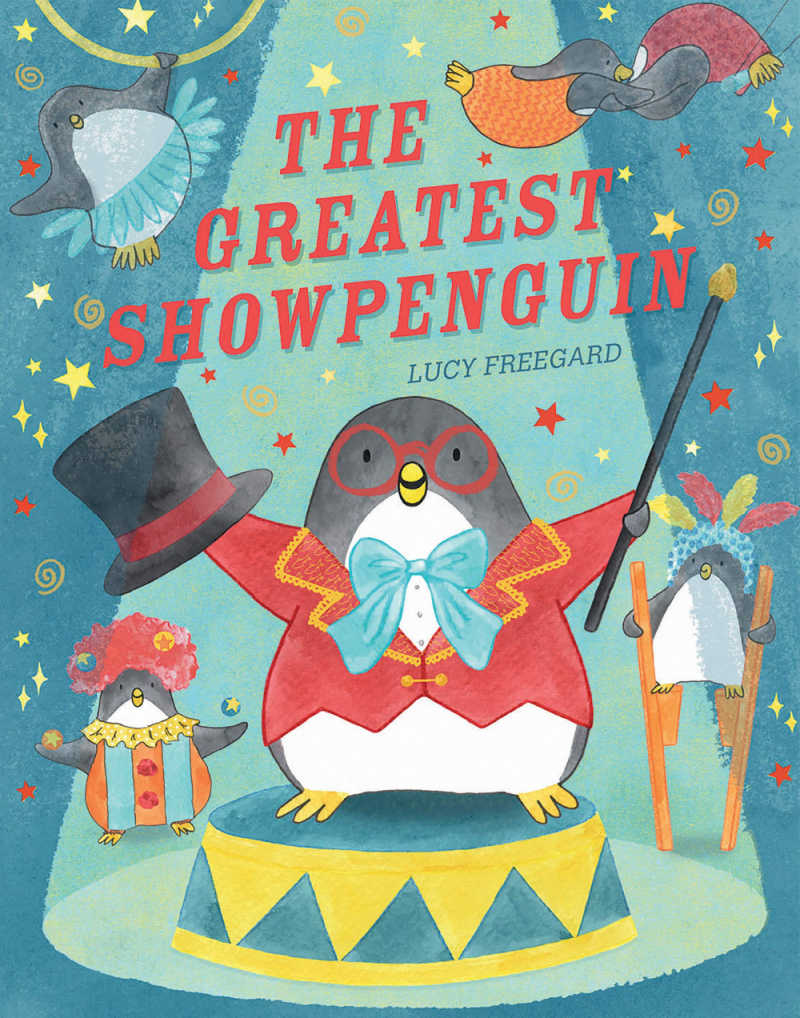 childrens book - the greatest show penguin.