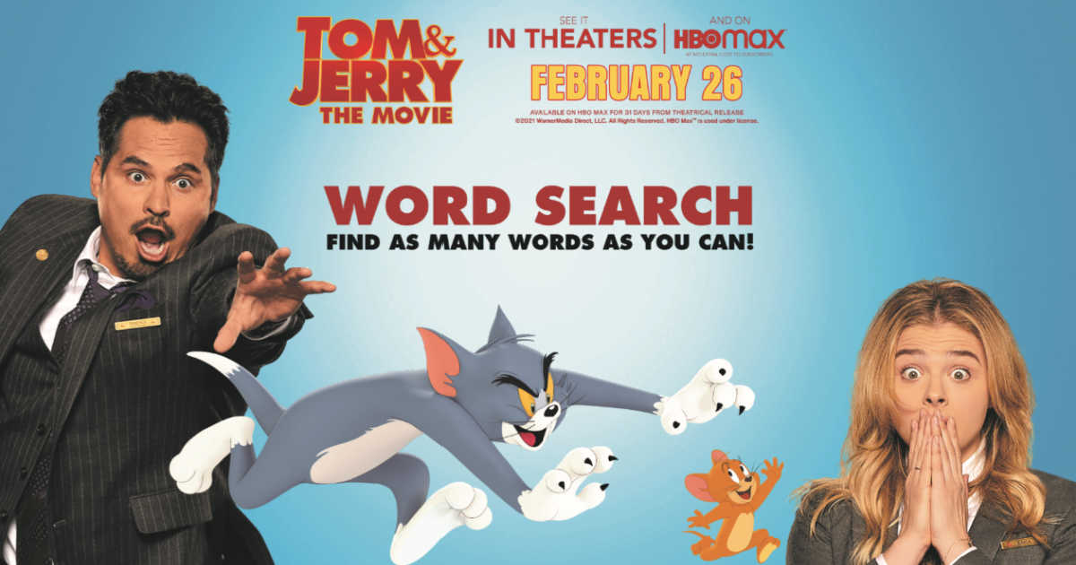 feature image tom and jerry activity page.