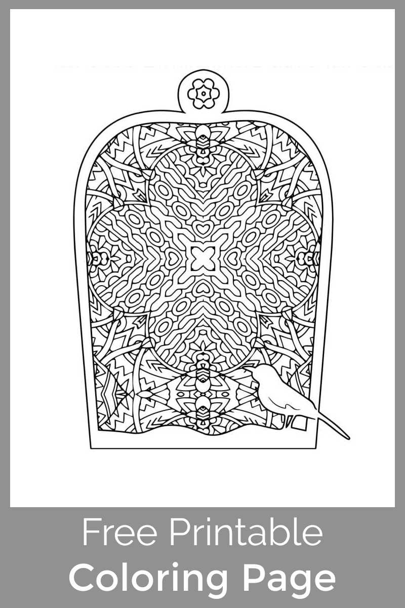 Download the free printable bird cage adult coloring page, so that you can help create a pretty living space for this cute little birdy. 