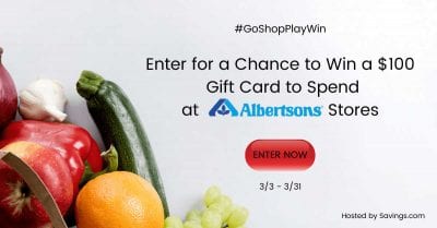 march 2021 albertsons gift card giveaway.