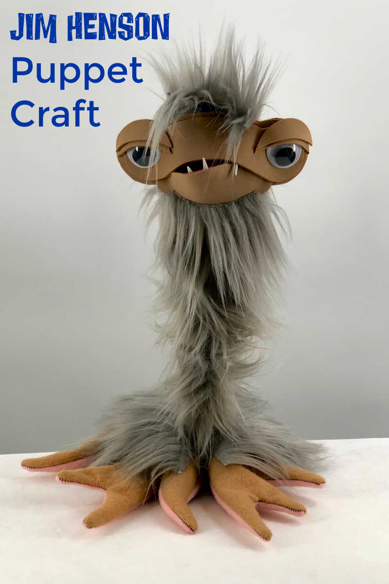 Now you can make your own Jim Henson Puppet craft, when you build a CLOD from the Disney+ Earth to Ned show.