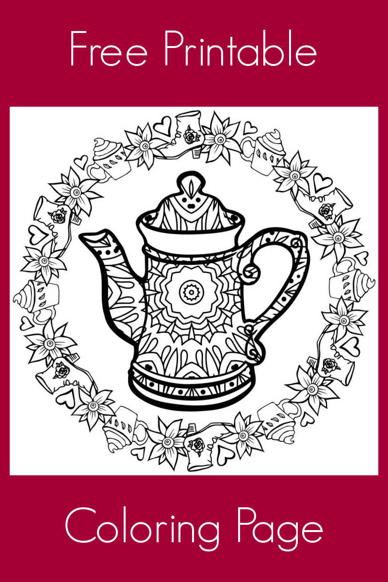 kettle coloring page